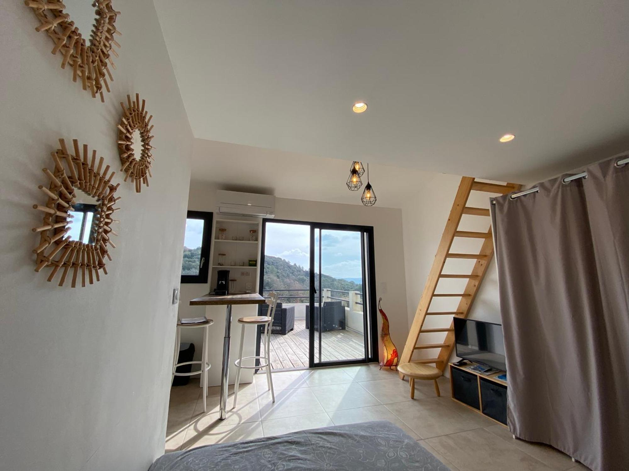 Studio Au Calme, Grande Terrasse Avec Vue Vallee Ginasservis Buitenkant foto